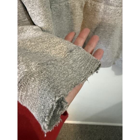 Vintage Iowa Hawkeyes Wrestling Grey Mens Large Hoodie Y2K Cotton Exchange - Picture 6 of 10